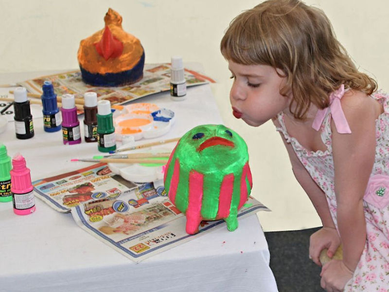 Pot Painting Activity Pot Painting Activity