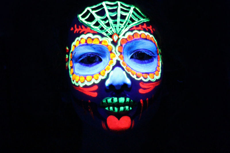 Ben Sugar Skull Black Light (UV)